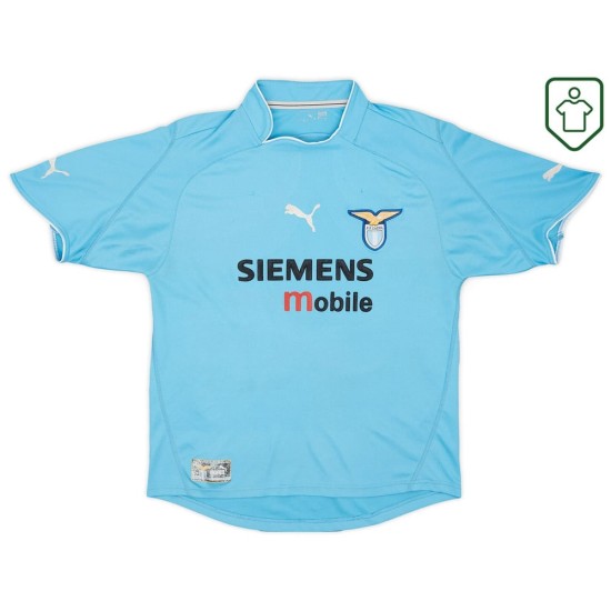 Men's Lazio 2002/03 Home Retro Shirt Stam #31