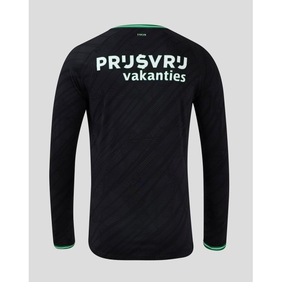 Men's Feyenoord 2024/25 Away Long Sleeve Shirt Men's Feyenoord 2024/25 Away Long Sleeve Shirt