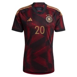 Julian Brandt #20 Germany Away Jersey World Cup 2022 Julian Brandt #20 Germany Away Jersey World Cup 2022