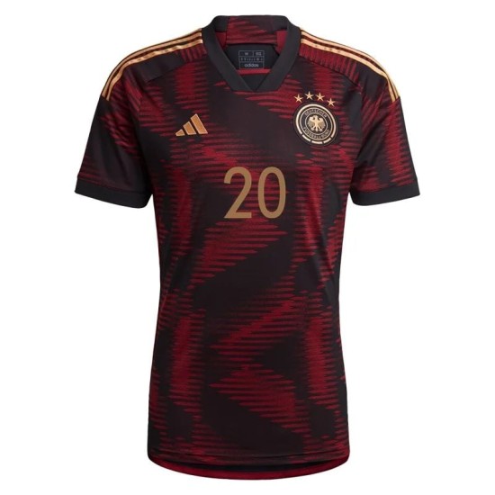 Julian Brandt #20 Germany Away Jersey World Cup 2022