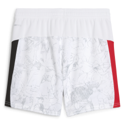 Men's Manchester City 2025/26 KidSuper Shorts - White Men's Manchester City 2025/26 KidSuper Shorts - White