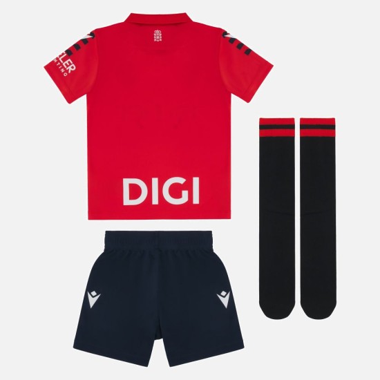Kid's CA Osasuna 2025/26 Home Kit Kid's CA Osasuna 2025/26 Home Kit