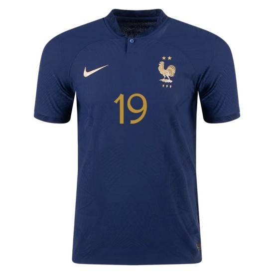Karim Benzema #19 France Home Jersey World Cup 2022
