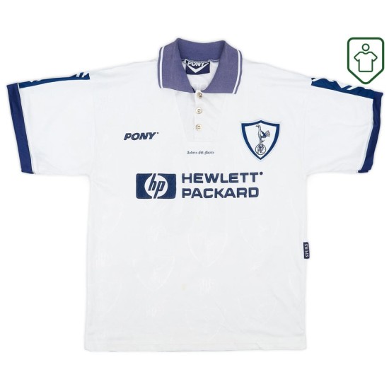 Men's Tottenham Hotspur 1995/97 Home Retro Shirt Sheringham #10