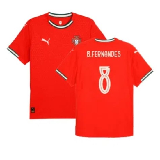 Kid's B.FERNANDES Portugal 2025/26 Home Shirt