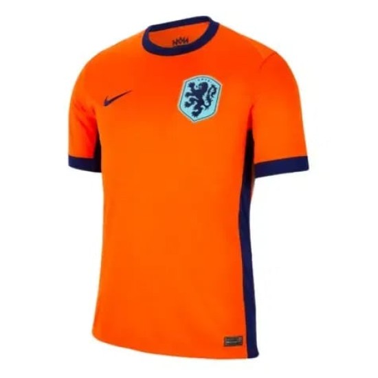 Men's F.DE JONG Netherlands 2024/25 Home Shirt Men's F.DE JONG Netherlands 2024/25 Home Shirt