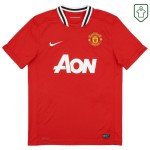 Men's Manchester United 2011/12 Home Retro Shirt Chicharito #14 Men's Manchester United 2011/12 Home Retro Shirt Chicharito #14