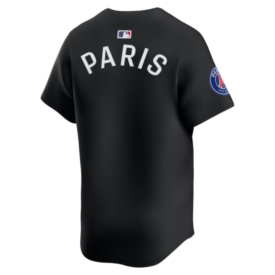 Men's PSG x MLB 2025/26 Limited Shirt - Black Men's PSG x MLB 2025/26 Limited Shirt - Black