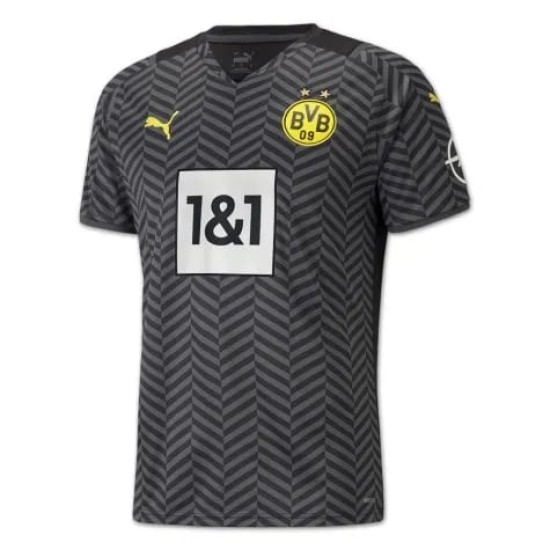 Men's HAALAND BVB Borussia Dortmund 2021/22 Away Shirt