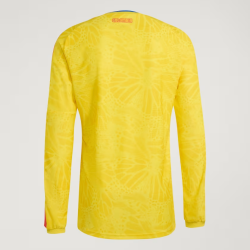 Kid's Colombia 2026 Home Authentic World Cup Long Sleeve Shirt