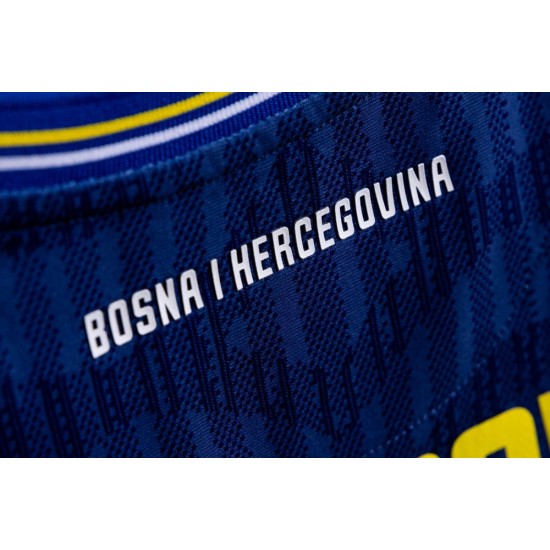 Men's Bosnia and Herzegovina 2026 Home World Cup Shirt Men's Bosnia and Herzegovina 2026 Home World Cup Shirt