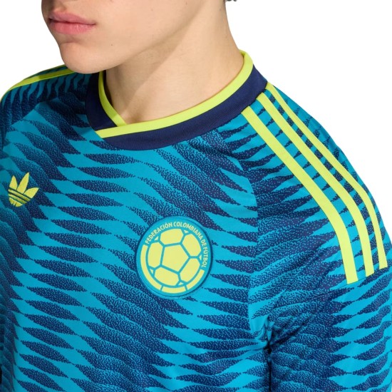 Kid's Colombia 2026 Away World Cup Long Sleeve Shirt