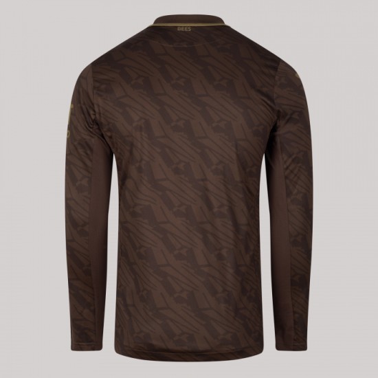 Kid's Brentford 2025/26 Away Long Sleeve Shirt