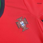 Kid's Portugal Home Jersey+Shorts EURO 2024