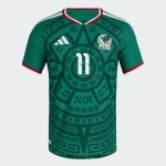 Women's Mexico 2026 Home Authentic World Cup Shirt S. GIMENEZ #11 Women's Mexico 2026 Home Authentic World Cup Shirt S. GIMENEZ #11