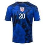 Jesus Ferreira #20 USMNT Away Jersey World Cup 2022