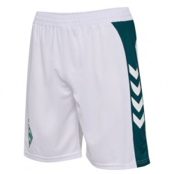 Kid's Werder Bremen 2025/26 Home Shorts - White Kid's Werder Bremen 2025/26 Home Shorts - White