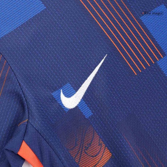 Kid's Netherlands Away Jersey+Shorts EURO 2024