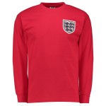 Men's England 1966 Away World Cup Final Retro Long Sleeve Shirt #6