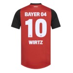 Men's Bayer 04 Leverkusen 2024/25 Home Shirt - WIRTZ 10