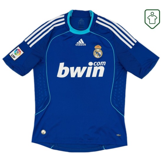 Men's Real Madrid 2008/09 Away Retro Shirt Raul #7 Men's Real Madrid 2008/09 Away Retro Shirt Raul #7