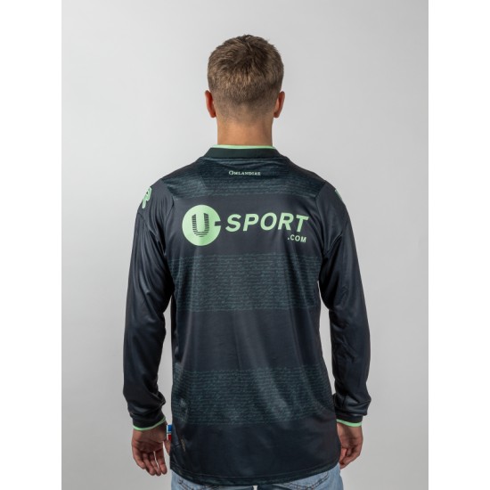Men's FC Groningen 2024/25 Away Long Sleeve Shirt Men's FC Groningen 2024/25 Away Long Sleeve Shirt