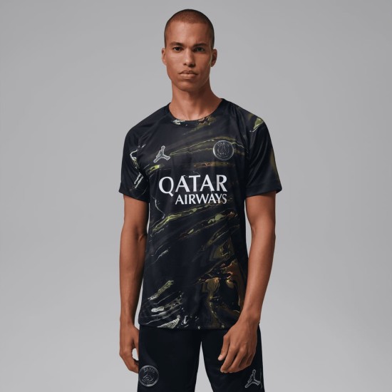 Kid's PSG 2025/26 Jordan Night Edition Shirt