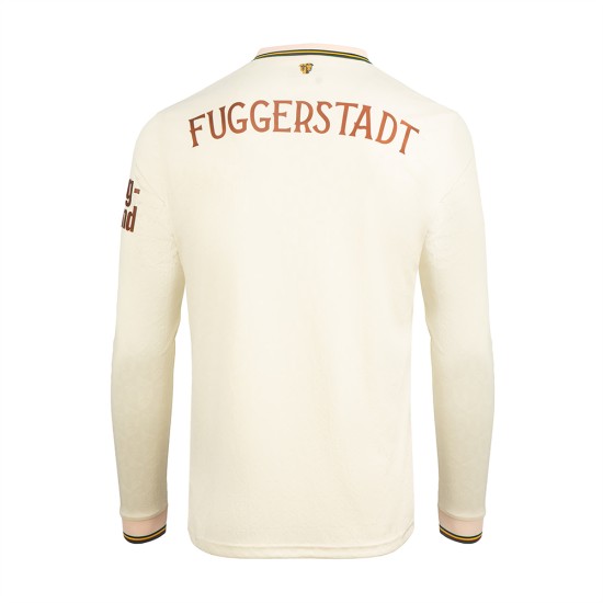 Men's FC Augsburg 2025/26 Special Long Sleeve Shirt - Cream