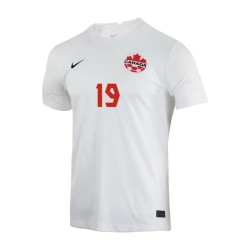 Alphonso Davies #19 Canada Away Jersey World Cup 2022