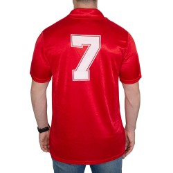 Men's Spain 1982 Retro World Shirt #7