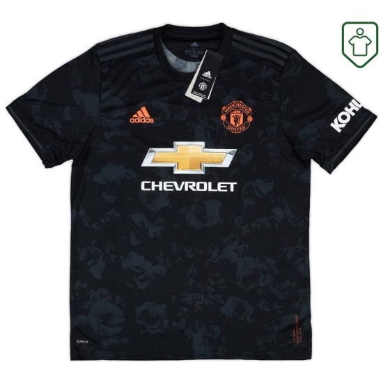 Men's Manchester United 2019/20 Third Retro Shirt B. Fernandes #18 Men's Manchester United 2019/20 Third Retro Shirt B. Fernandes #18