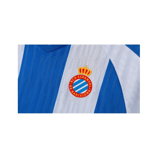 Men's RCD Espanyol 2025/26 Home Long Sleeve Shirt