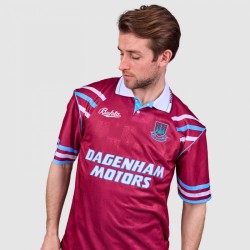 Men's West Ham United 1992 Home Retro Shirt Men's West Ham United 1992 Home Retro Shirt