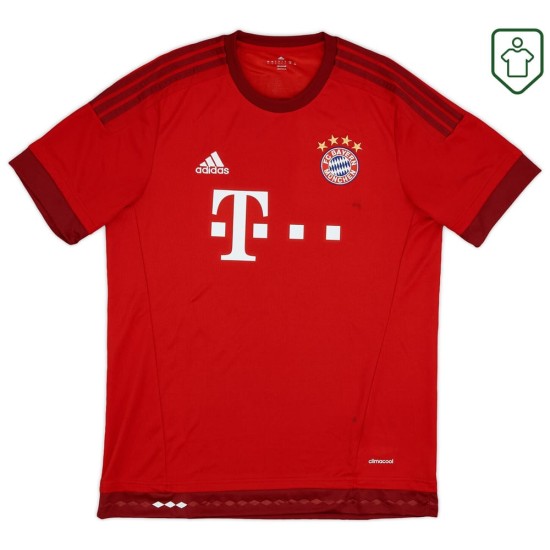 Men's Bayern Munich 2015/16 Home Retro Shirt Götze #19