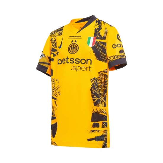 Kid's Inter 2024/25 Third Final UCL Shirt