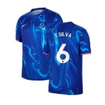 Men's T.SILVA Chelsea 2024/25 Home Shirt