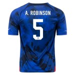 Antonee Robinson #5 USMNT Away Jersey World Cup 2022