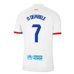 Women's O.DEMBELE FC Barcelona 2023/24 Away Shirt