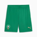 Kid's Morocco 2025 Third Shorts - Green Kid's Morocco 2025 Third Shorts - Green