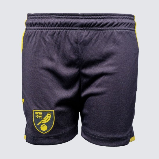 Kid's Norwich City 2024/25 Away Shorts