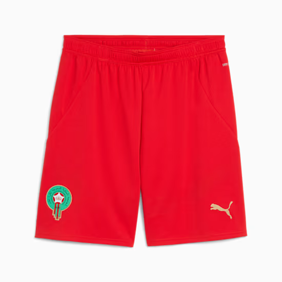 Men's Morocco 2025 Third Shorts - Red