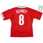 Men's Manchester United 2004/06 Home Retro Shirt Rooney #8