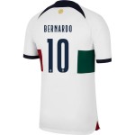Bernardo Silva #10 Portugal Away Jersey World Cup 2022