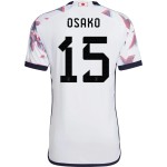 Yuya Osako #15 Japan Away Jersey World Cup 2022