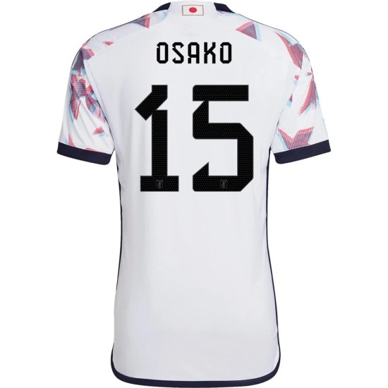 Yuya Osako #15 Japan Away Jersey World Cup 2022
