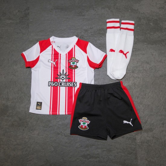 Kid's Southampton 2025/26 Home Kit Kid's Southampton 2025/26 Home Kit