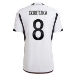 Leon Goretzka #8 Germany Home Jersey World Cup 2022