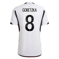 Leon Goretzka #8 Germany Home Jersey World Cup 2022