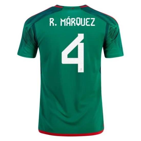 Rafael Marquez #4 Mexico Home Jersey World Cup 2022