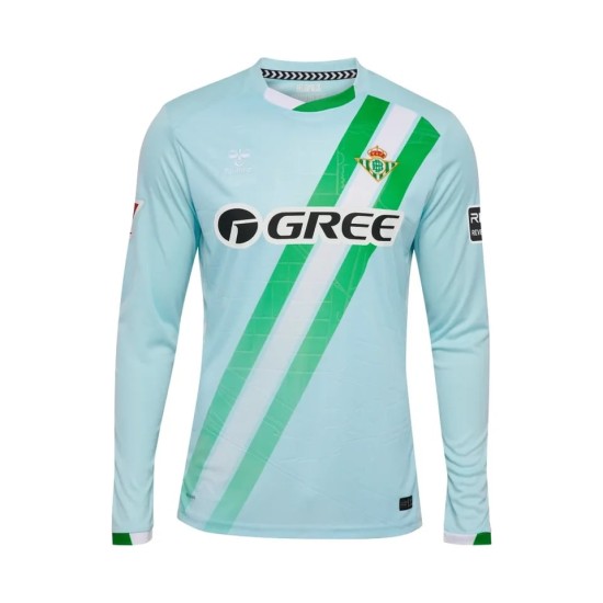 Kid's Real Betis 2025/26 Away Long Sleeve Shirt Kid's Real Betis 2025/26 Away Long Sleeve Shirt